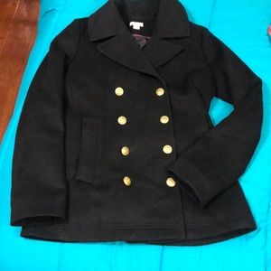 j crew pea coat